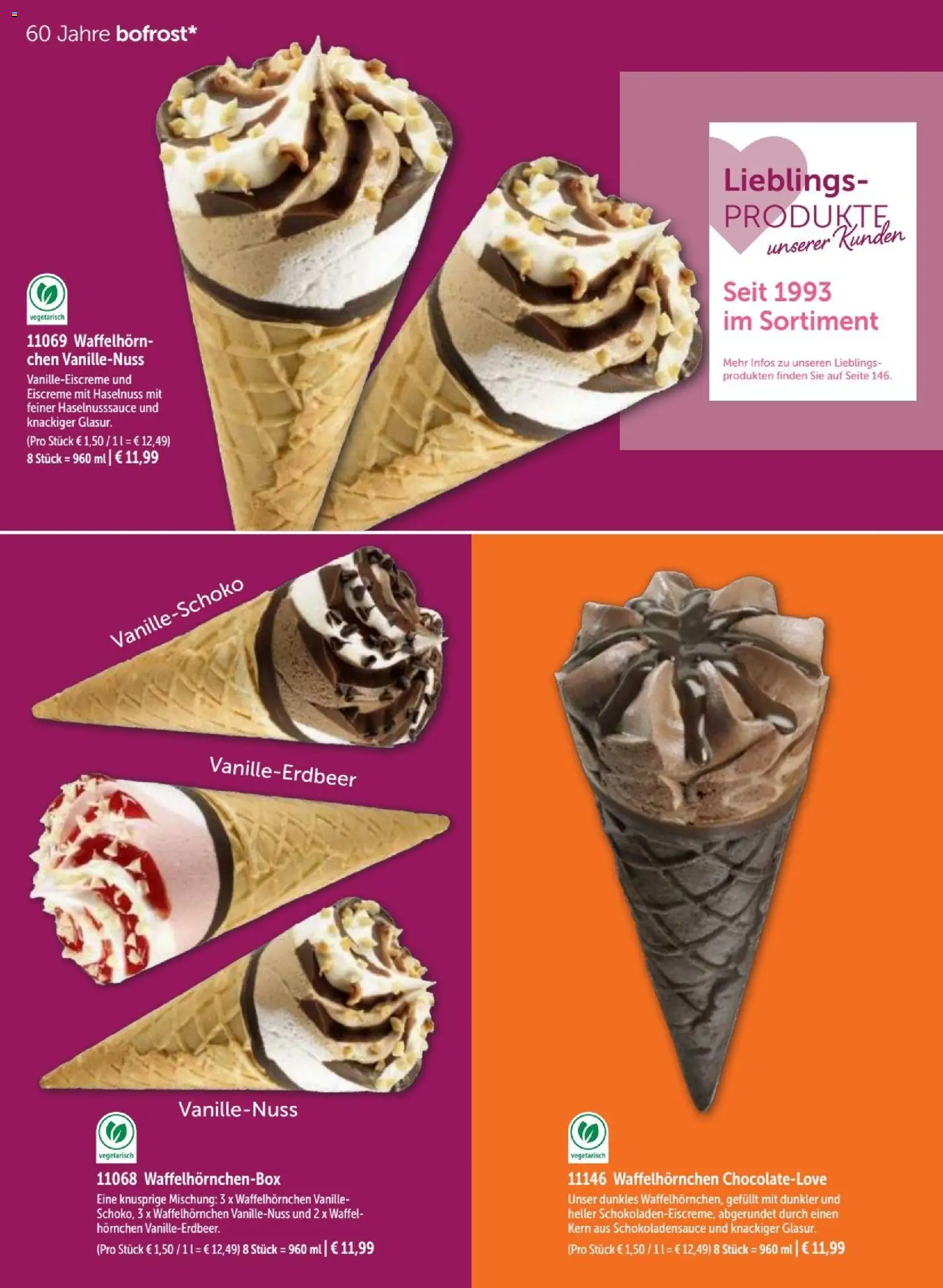 Vorschau von dem Prospekt des Geschäftes Bofrost, gültig ab dem 07.09.2026 - Vanille, Eiscreme