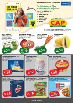Vorschau von dem Prospekt des Geschäftes CAP Markt, gültig ab dem 24.08.2026