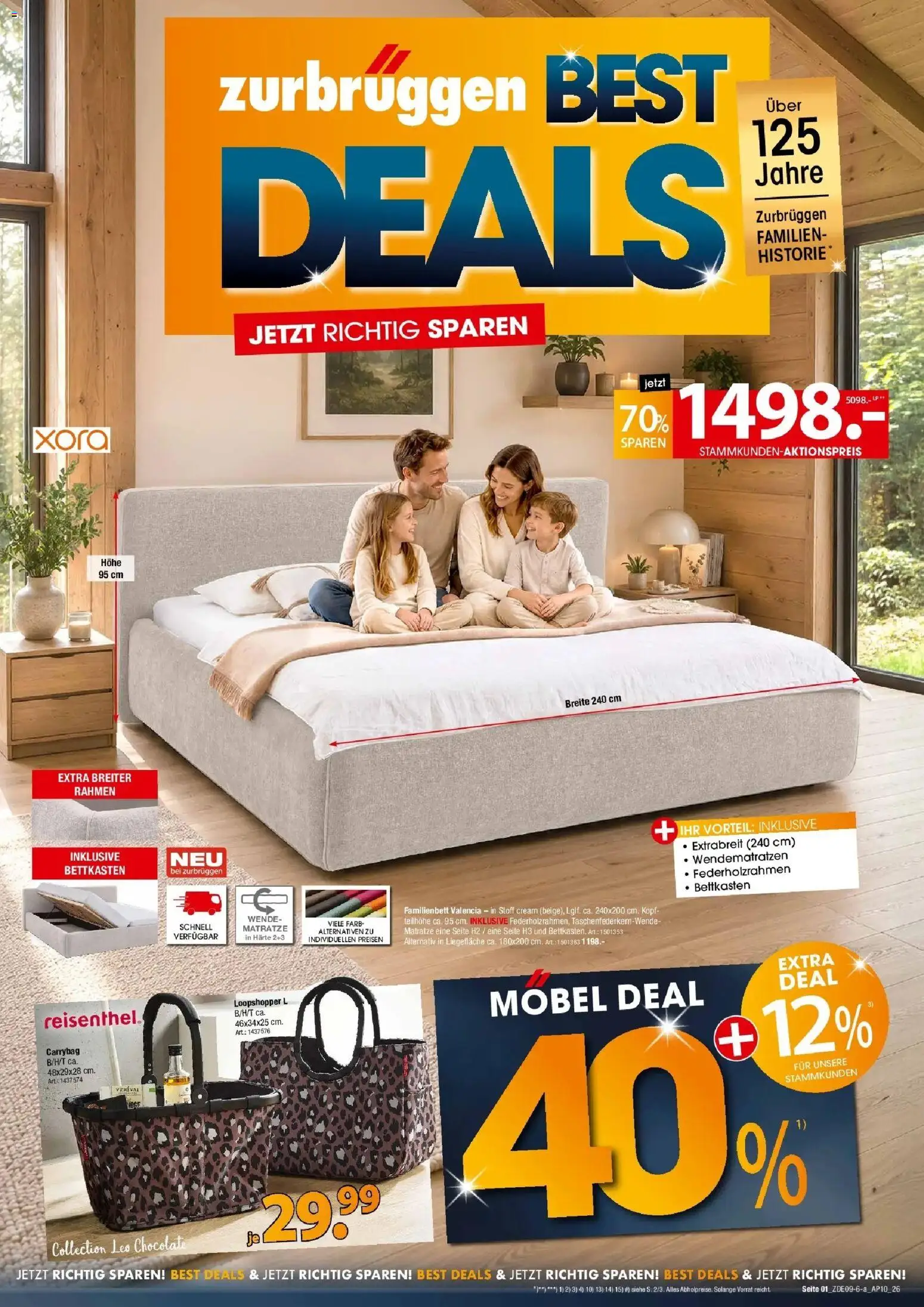 Vorschau von dem Prospekt des Geschäftes Zurbrüggen, gültig ab dem 19.09.2026