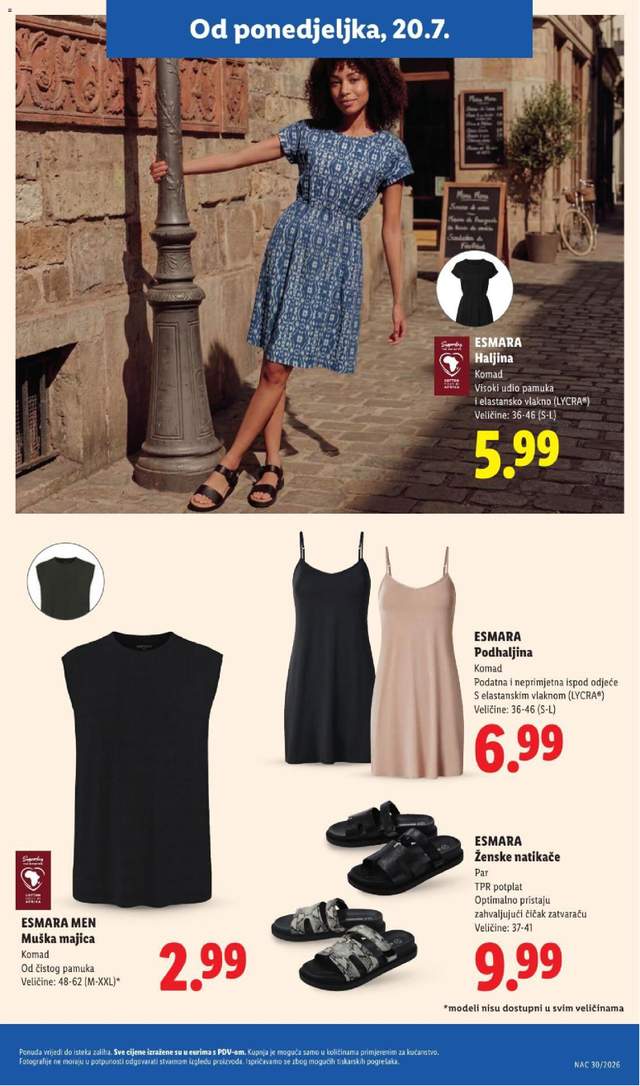 Novi Lidl katalog od 20.07.