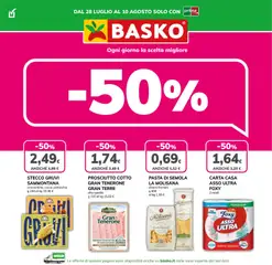 Anteprima dell'opuscolo Basko volantino dal negozio Basko valido da 28/07/2026