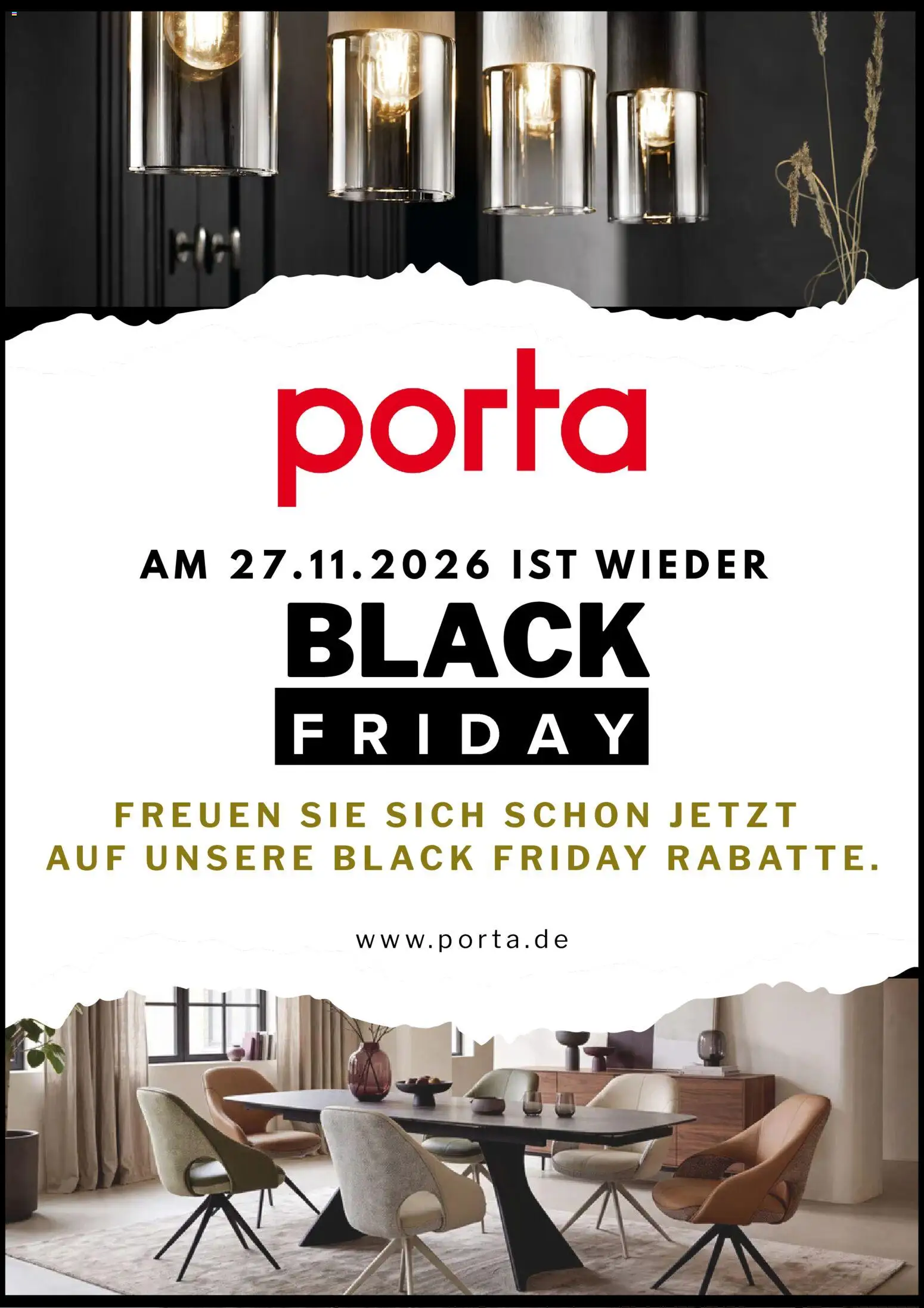 Vorschau von dem Prospekt des Geschäftes Porta!, gültig ab dem 16.10.2026