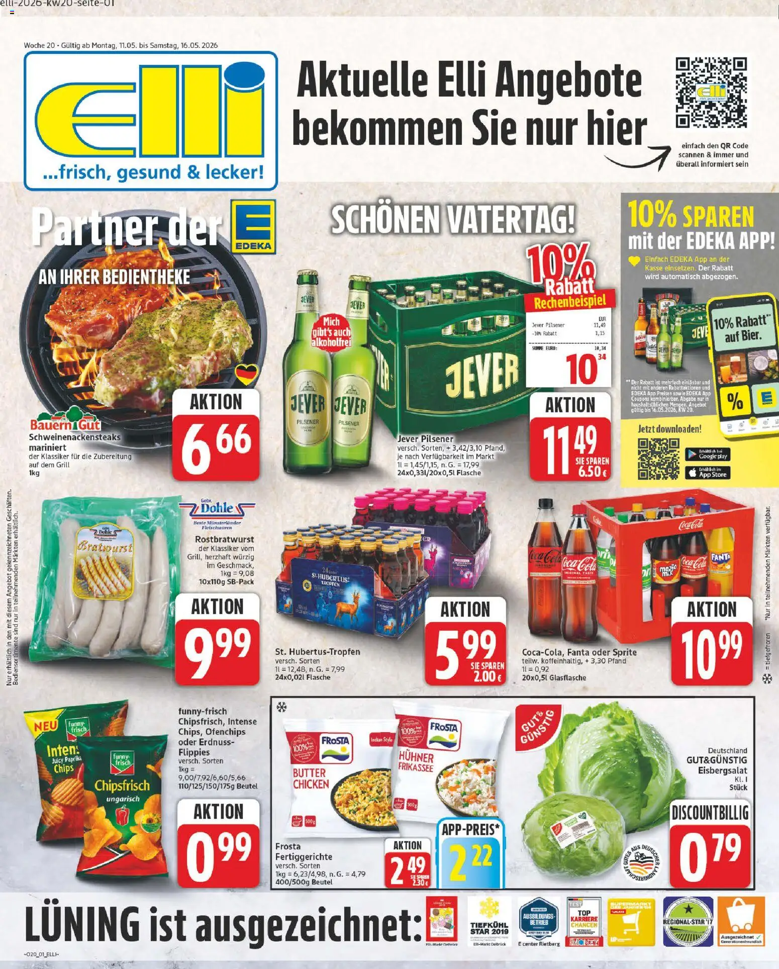 Vorschau von dem Prospekt des Geschäftes Elli Markt, gültig ab dem 11.05.2026