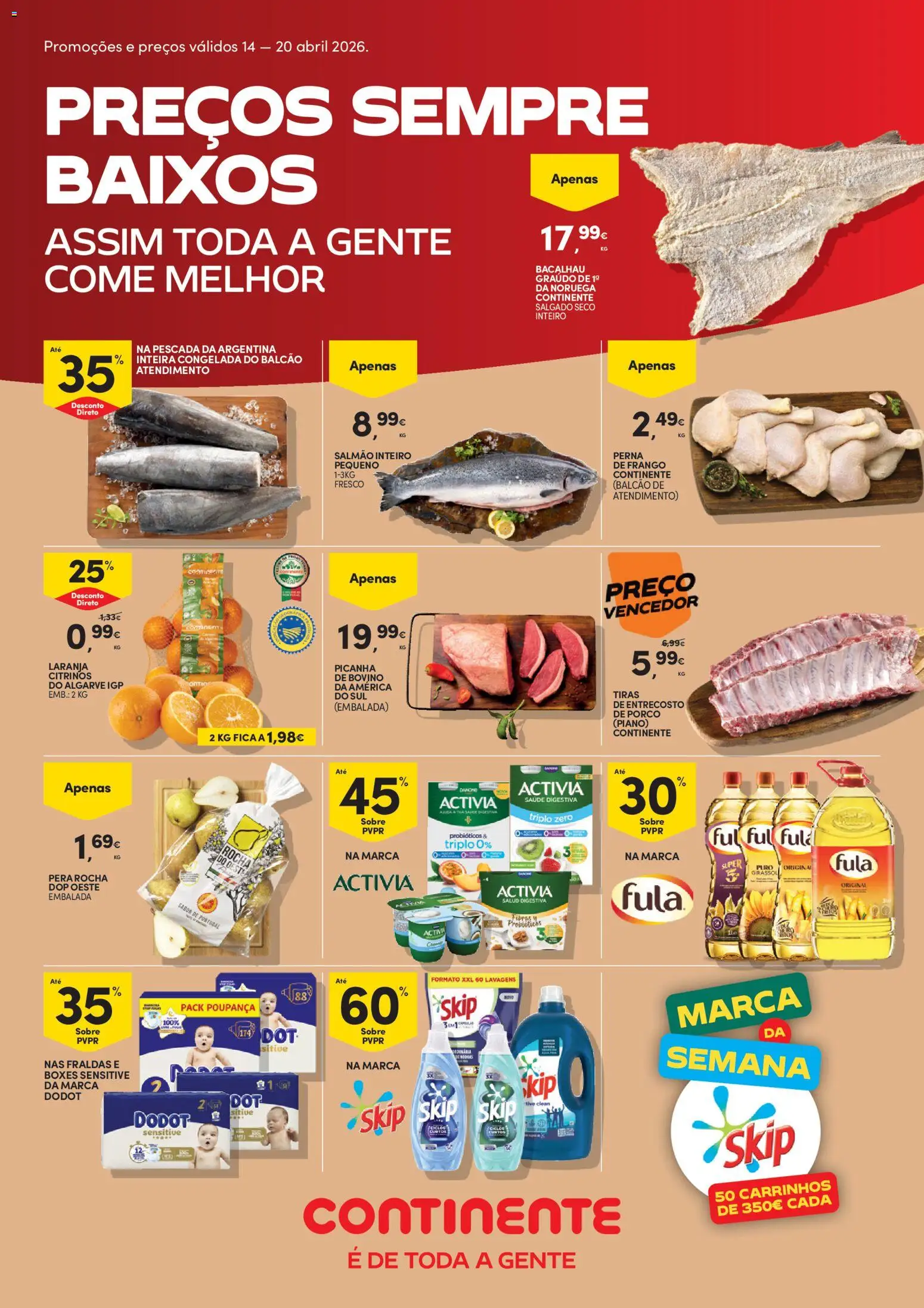 Pré-visualização do folheto da loja Continente válida a partir de 14/04/2026