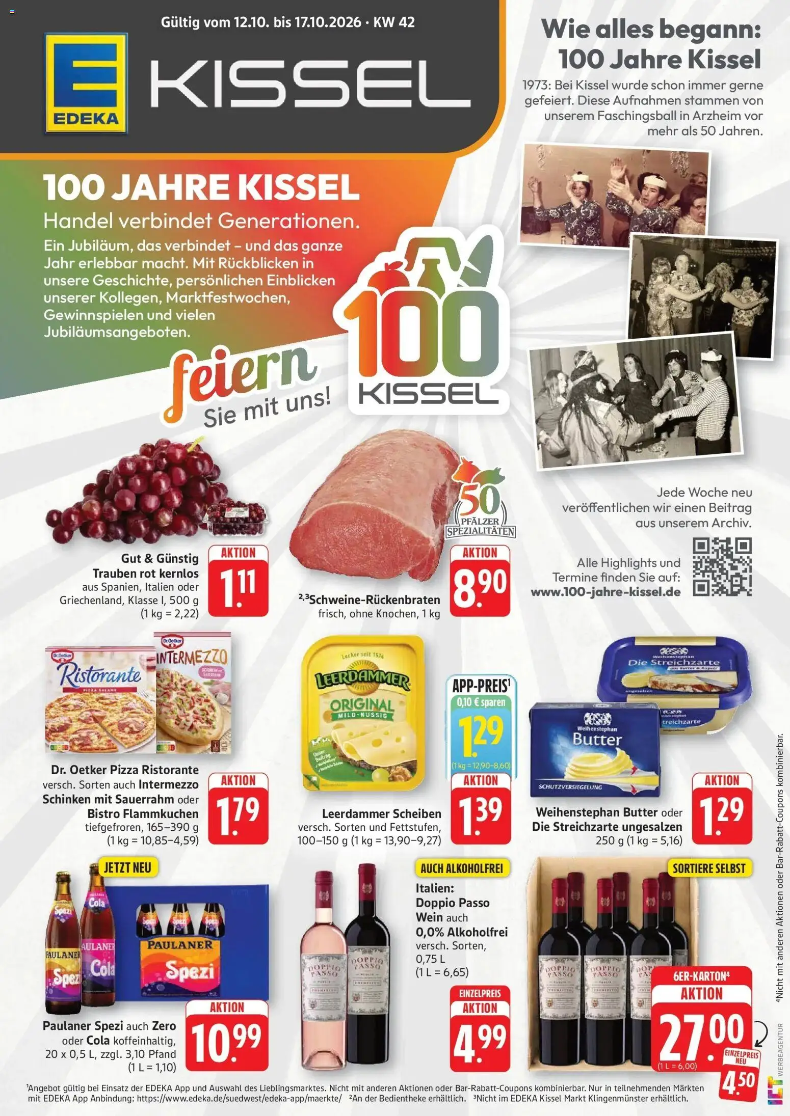 Vorschau von dem Prospekt des Geschäftes Edeka, gültig ab dem 12.10.2026