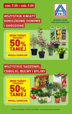 Pogląd gazetki "Aldi gazetka - Promocje weekend" ze sklepu Aldi ważnej od 07.05.2026