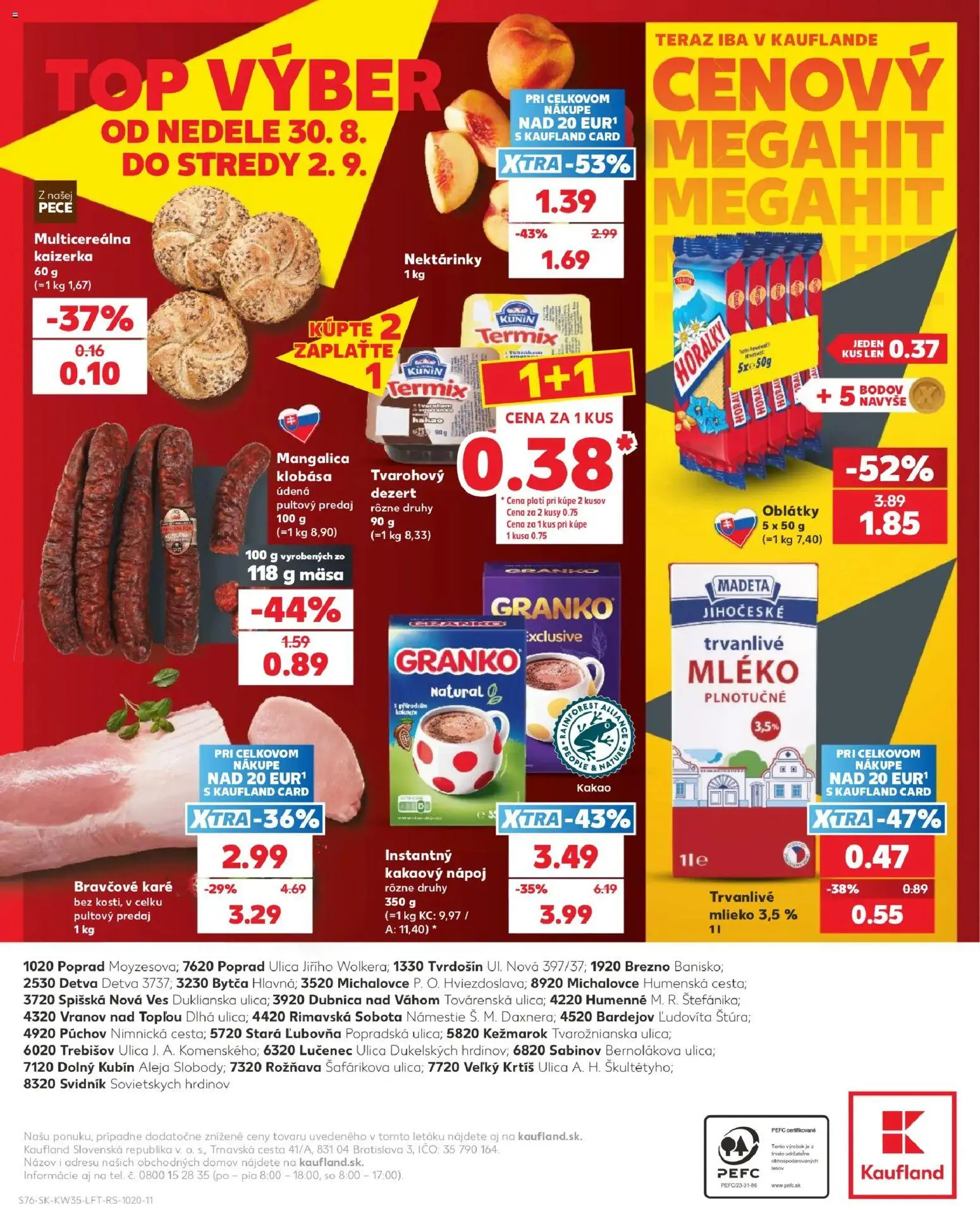 Náhľad Kaufland letáku platného od 27.08.2026