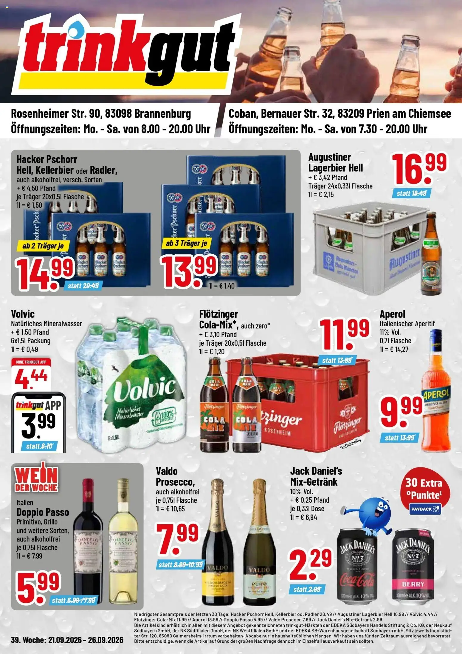 Vorschau von dem Prospekt des Geschäftes Trinkgut, gültig ab dem 21.09.2026