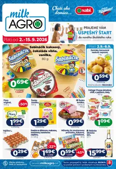 Náhľad Milk Agro letáku platného od 02.09.2026