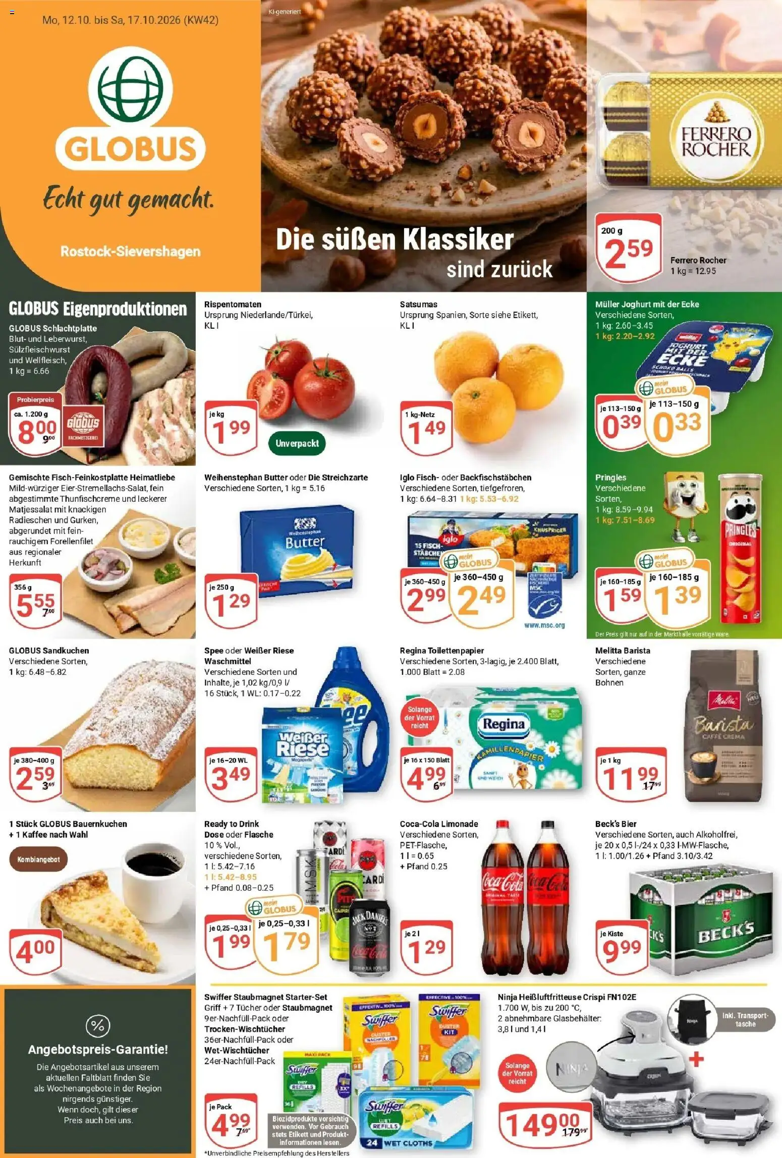 Vorschau von dem Prospekt des Geschäftes Globus, gültig ab dem 12.10.2026