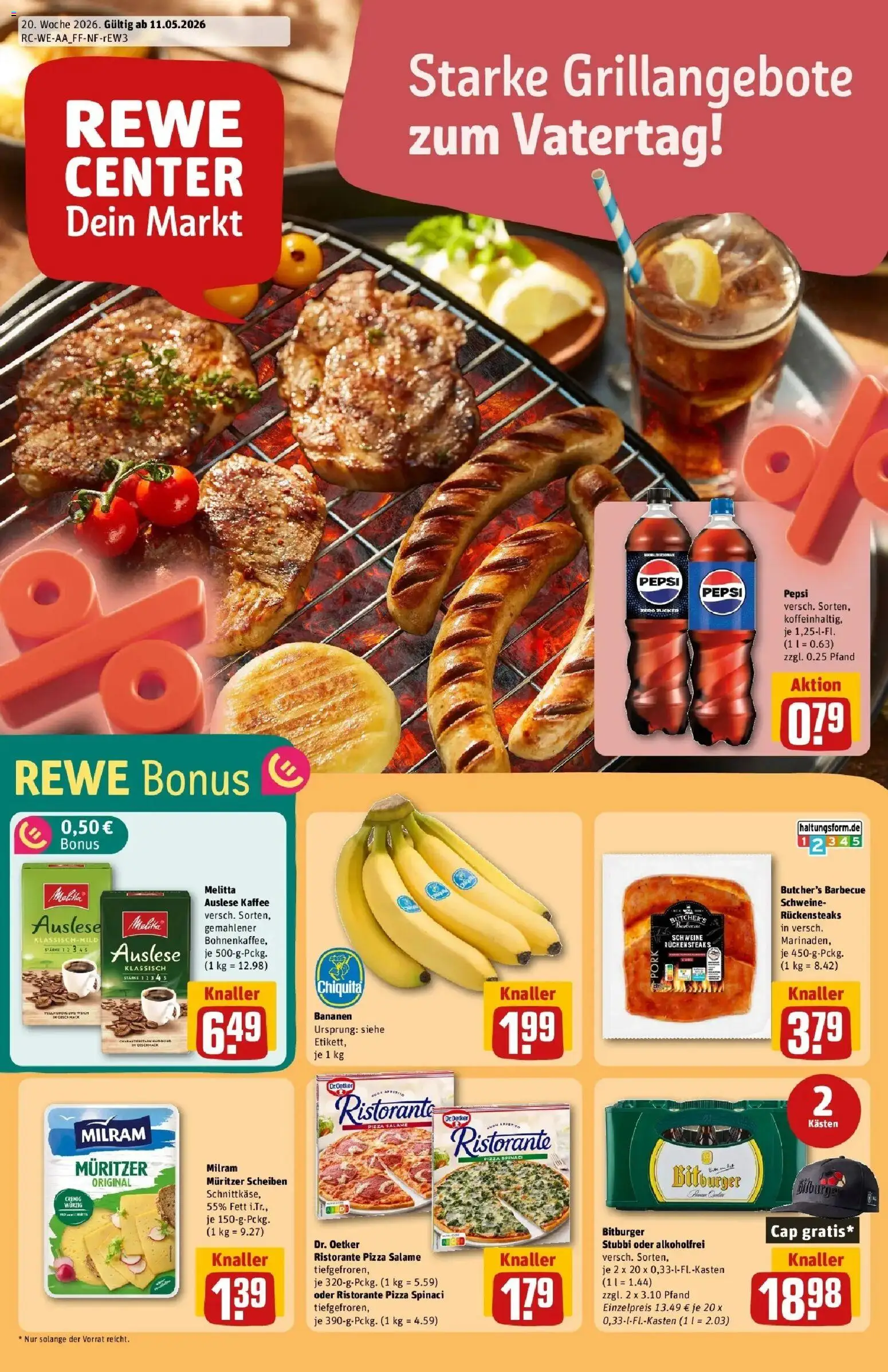 Vorschau von dem Prospekt des Geschäftes Rewe, gültig ab dem 10.05.2026