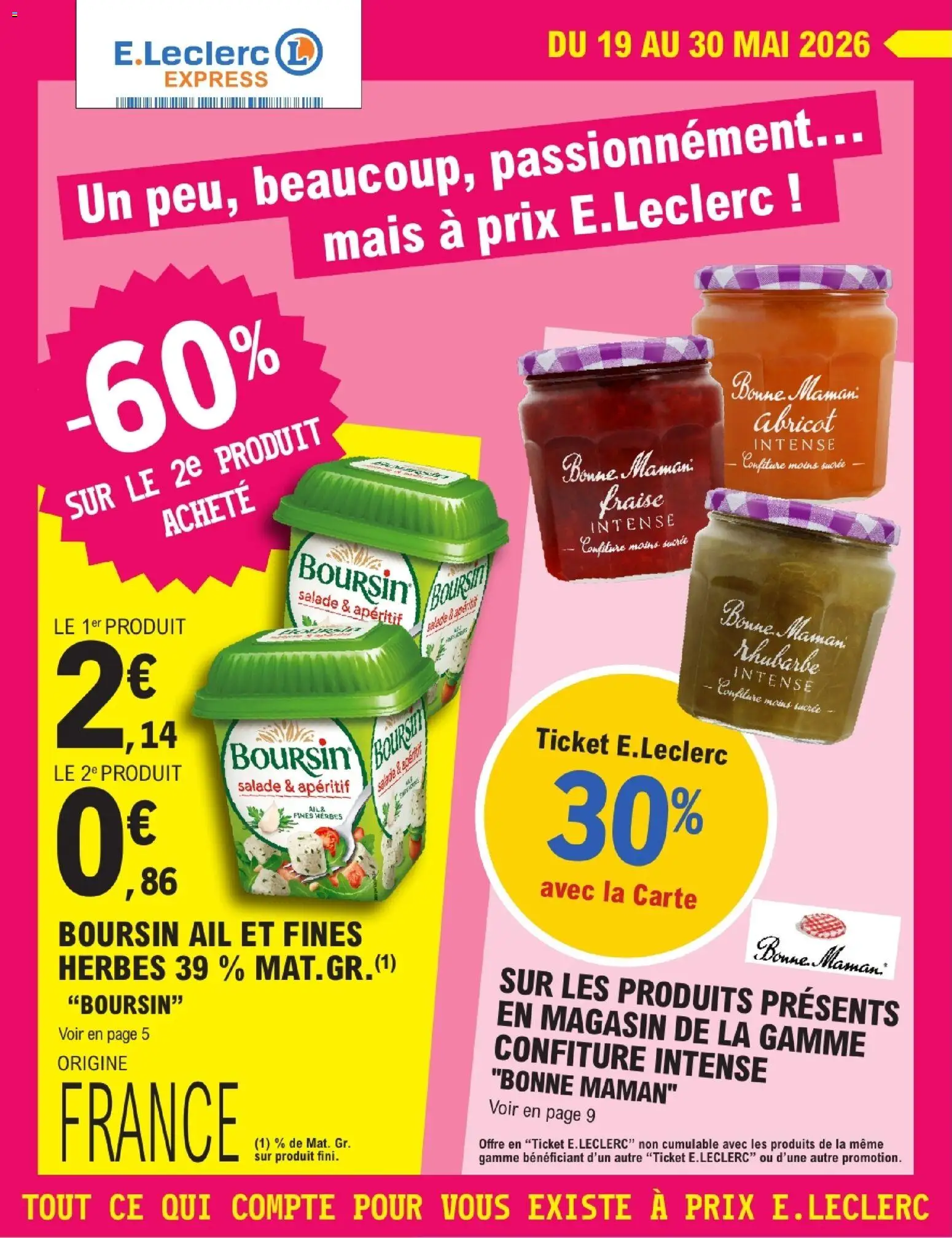 Prévisualisation de E.Leclerc catalogue express du magasin E.Leclerc formulaire valide 19/05/2026