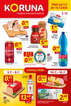 Náhľad Koruna letáku platného od 03.07.2026