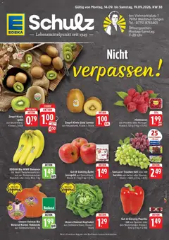 Vorschau von dem Prospekt des Geschäftes Edeka, gültig ab dem 14.09.2026