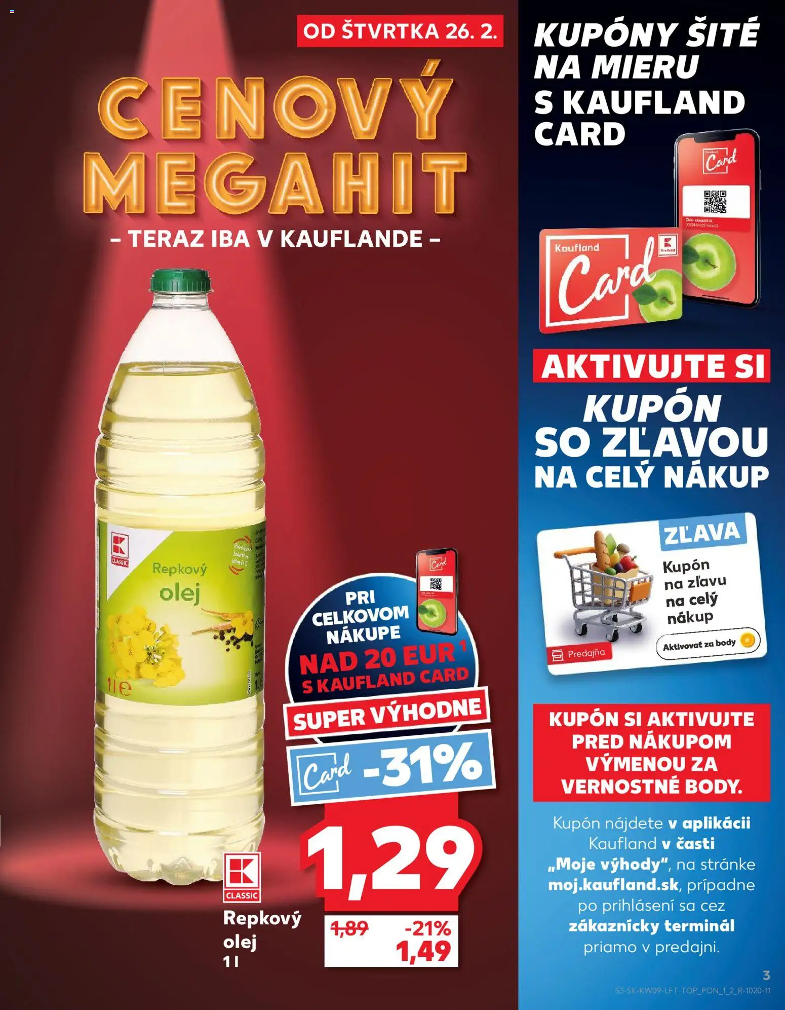 Náhľad Kaufland letáku platného od 26.02.2026