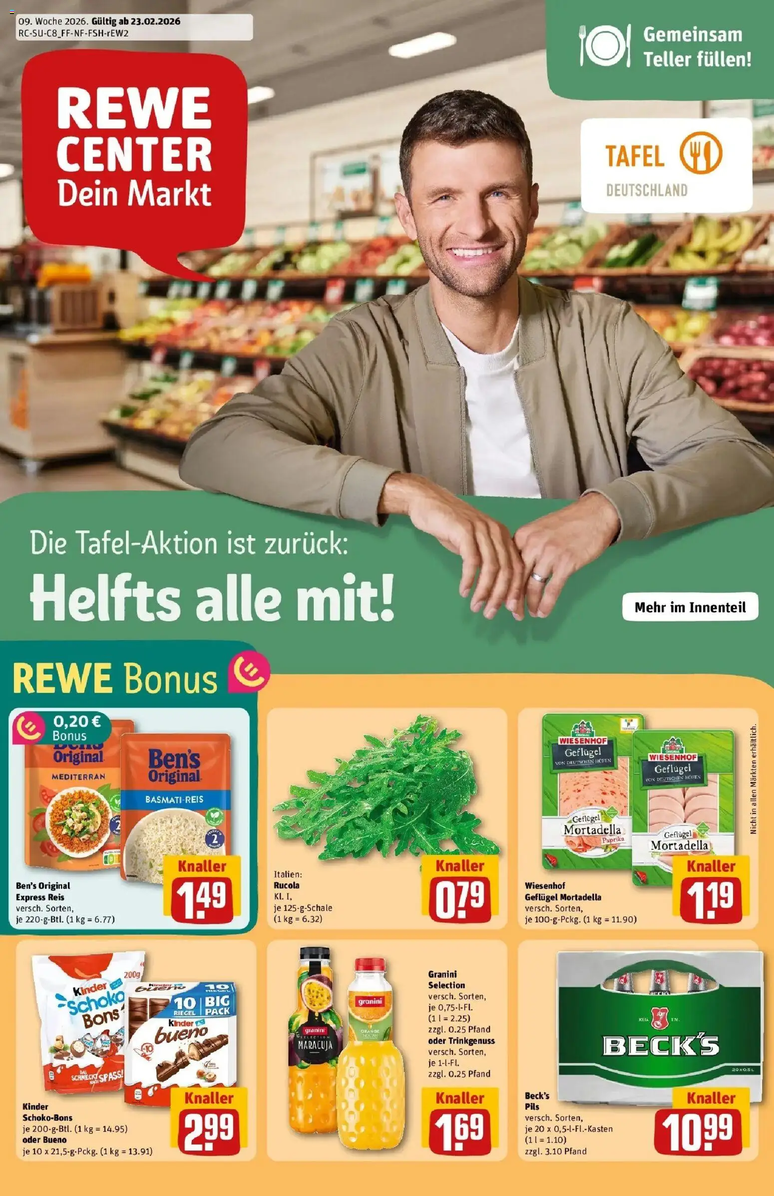 REWE Prospekt ab 22.02.2026 nächste Woche - Prospekt Pegnitz