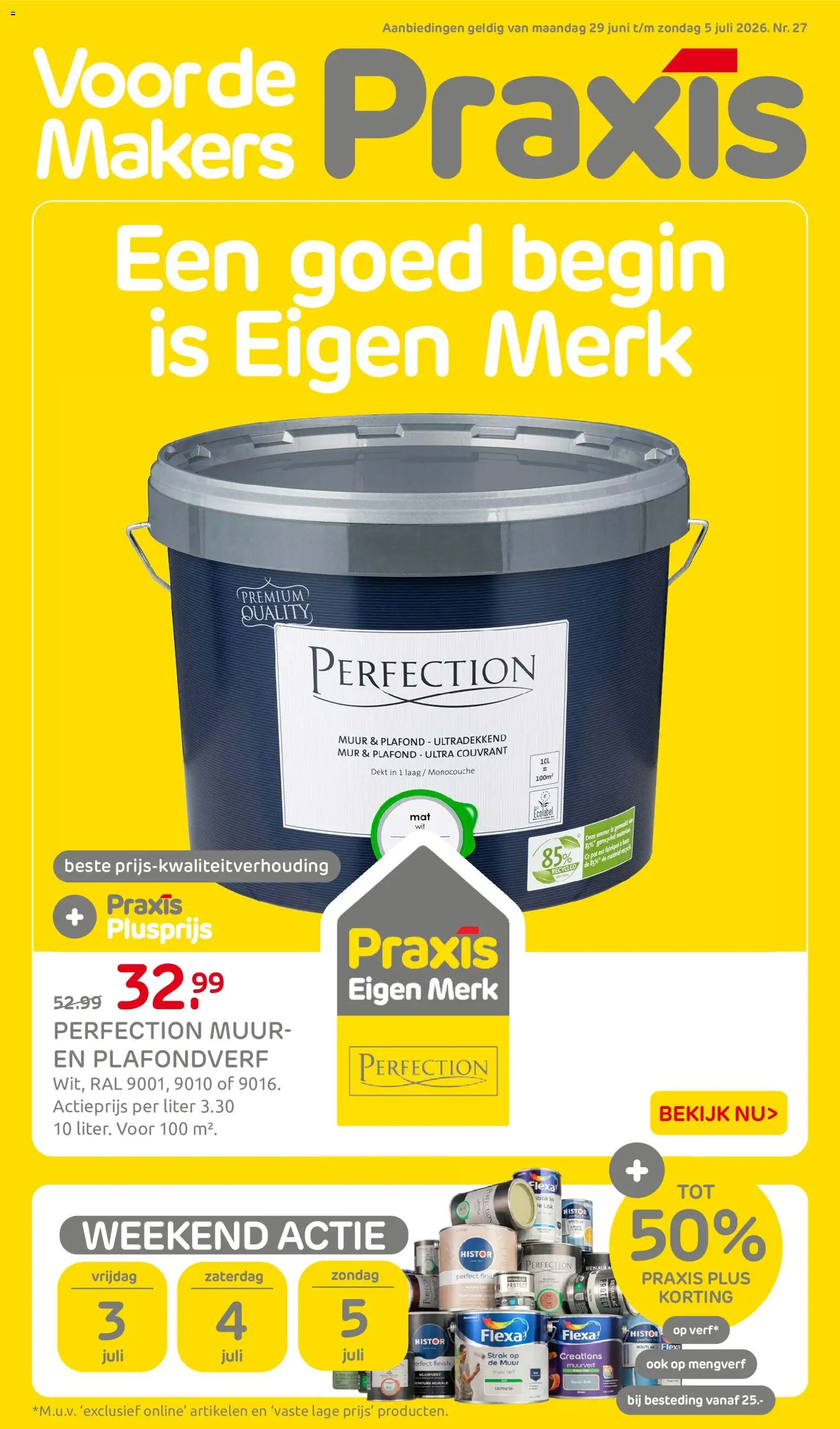Voorbeeld van Praxis folder van winkel Praxis geldig vanaf 29-06-2026