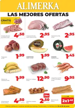 Vista previa del folleto de la tienda Alimerka válido desde el 22/06/2026 