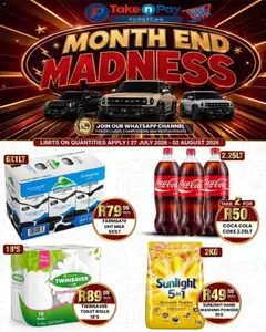Preview of Take n Pay flyer valid from 27/07/2026
