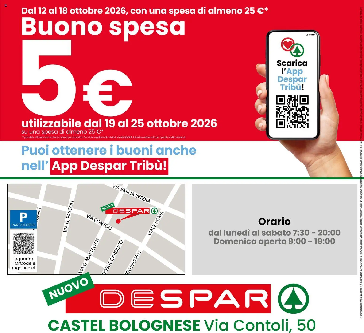 Anteprima dell'opuscolo Despar volantino Castel Bolognese dal negozio Despar valido da 06/10/2026