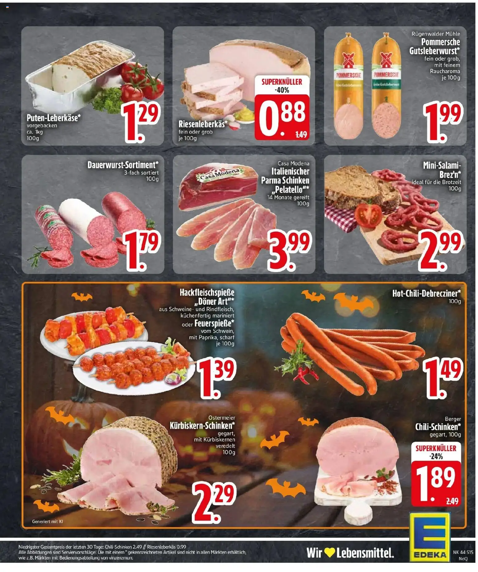 Vorschau von dem Prospekt des Geschäftes Edeka, gültig ab dem 26.10.2026