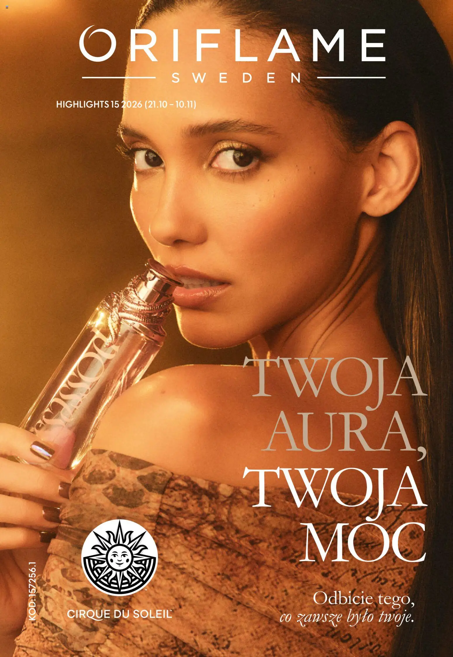 Pogląd gazetki "Oriflame Katalog Highlights 15" ze sklepu Oriflame ważnej od 21.10.2026