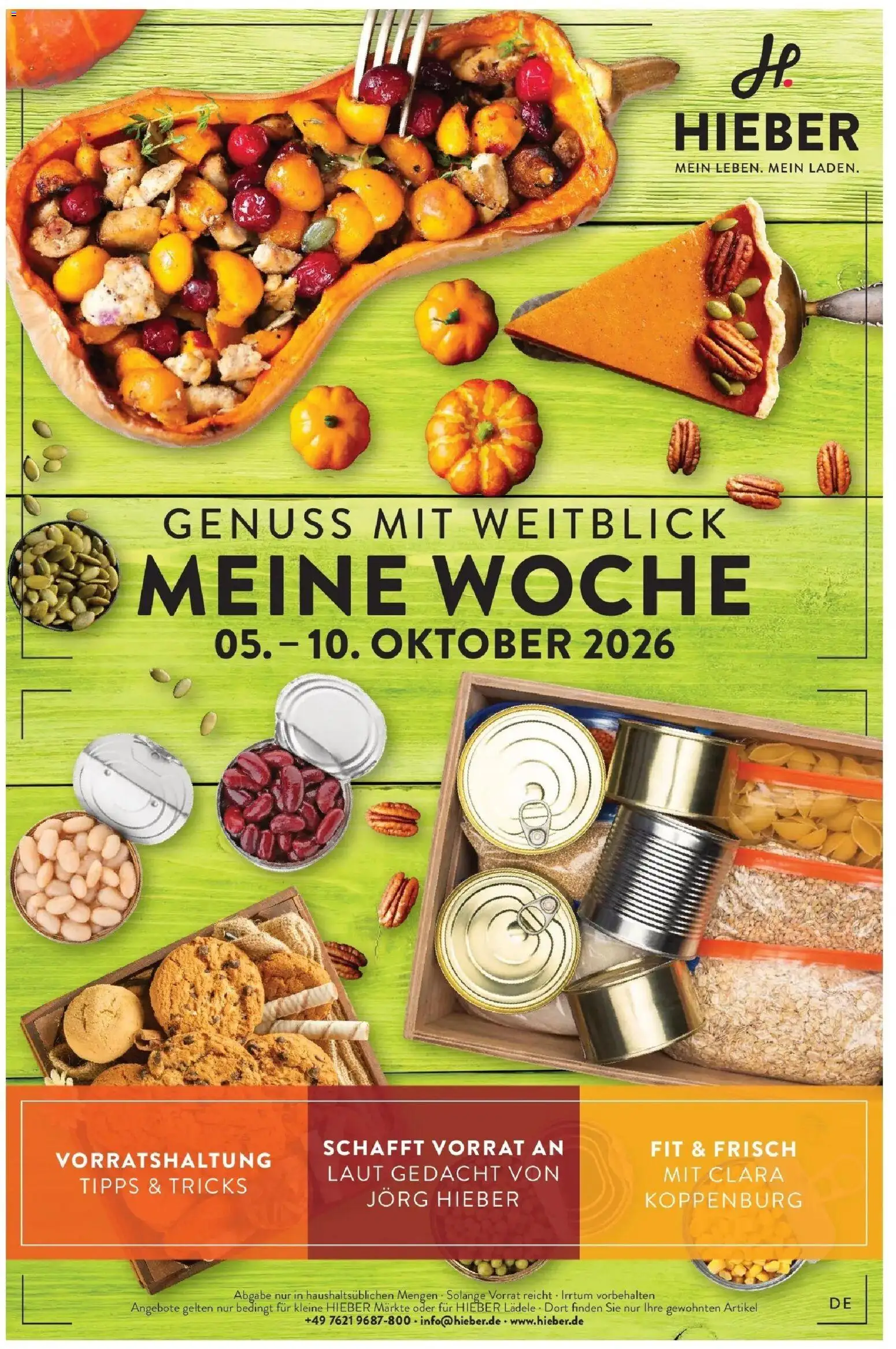 Vorschau von dem Prospekt des Geschäftes Edeka, gültig ab dem 05.10.2026