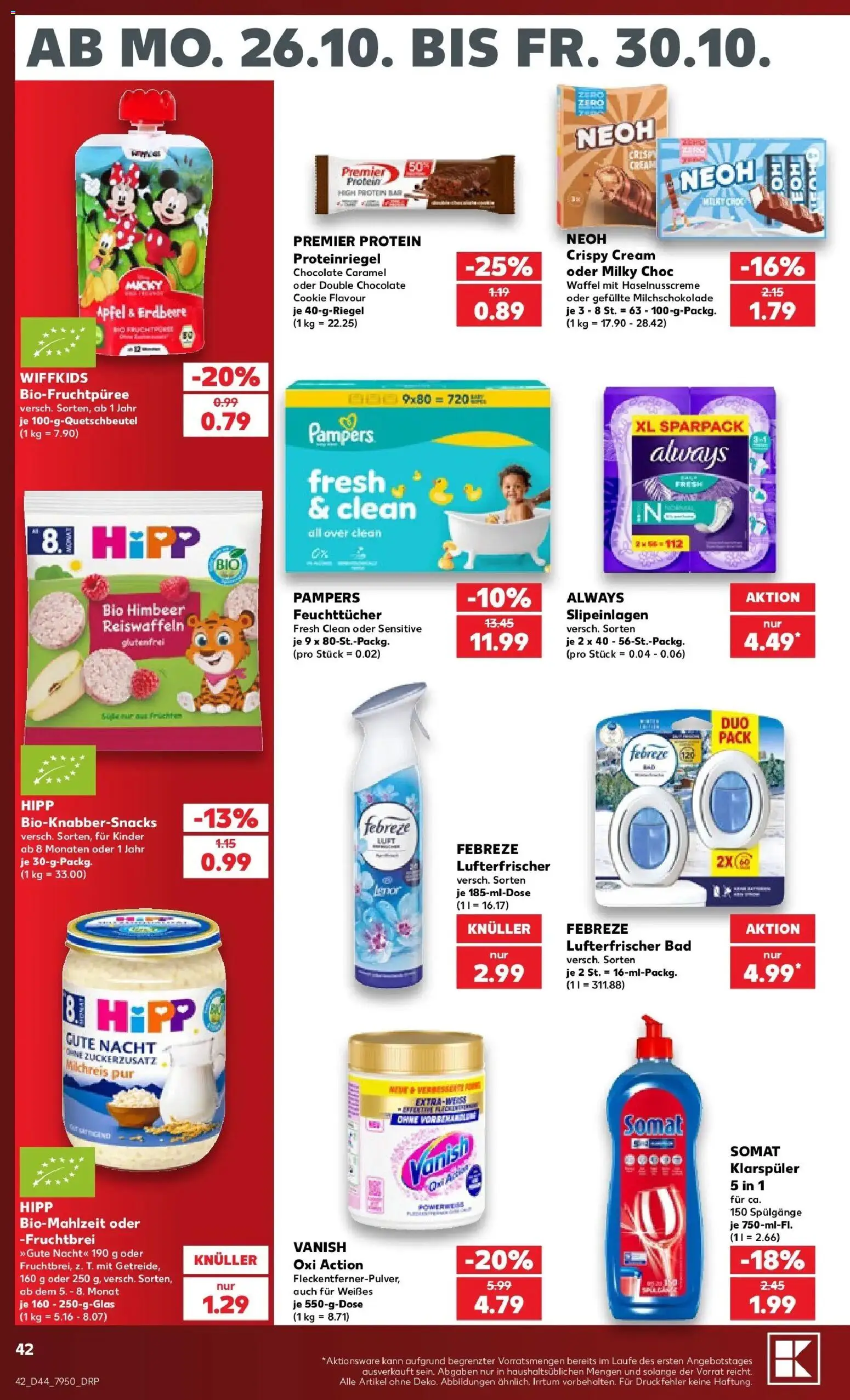 Vorschau von dem Prospekt des Geschäftes Kaufland, gültig ab dem 26.10.2026
