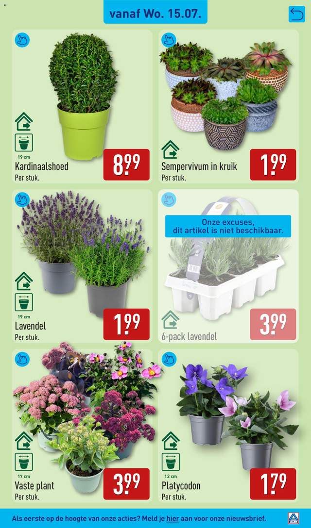 Nieuwe Aldi folder vanaf 13-07