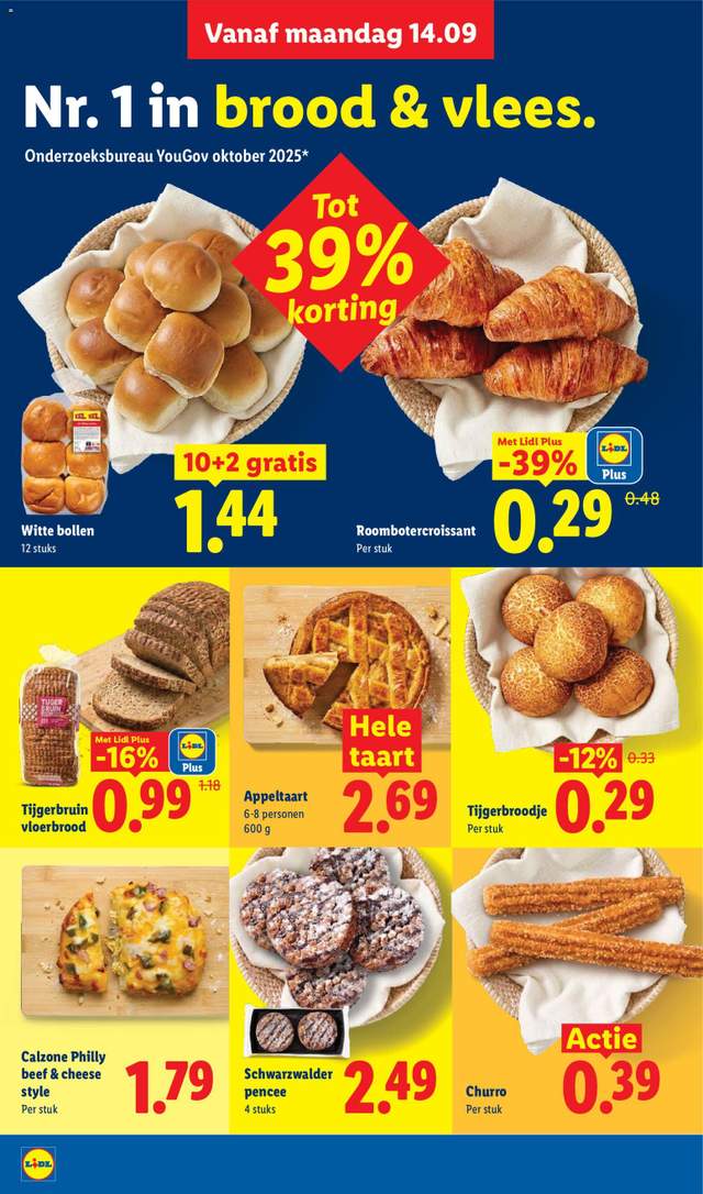 Nieuwe Lidl folder vanaf 14-09