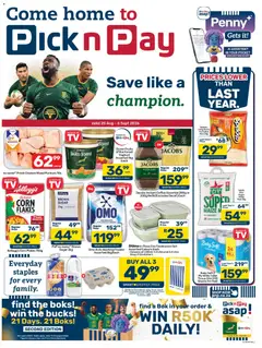 Preview of Pick n Pay flyer valid from 25/08/2026