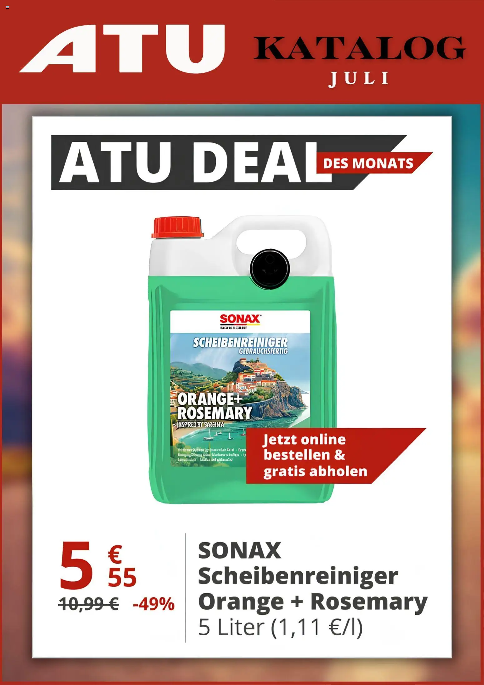 Vorschau von dem Prospekt des Geschäftes ATU, gültig ab dem 01.07.2026