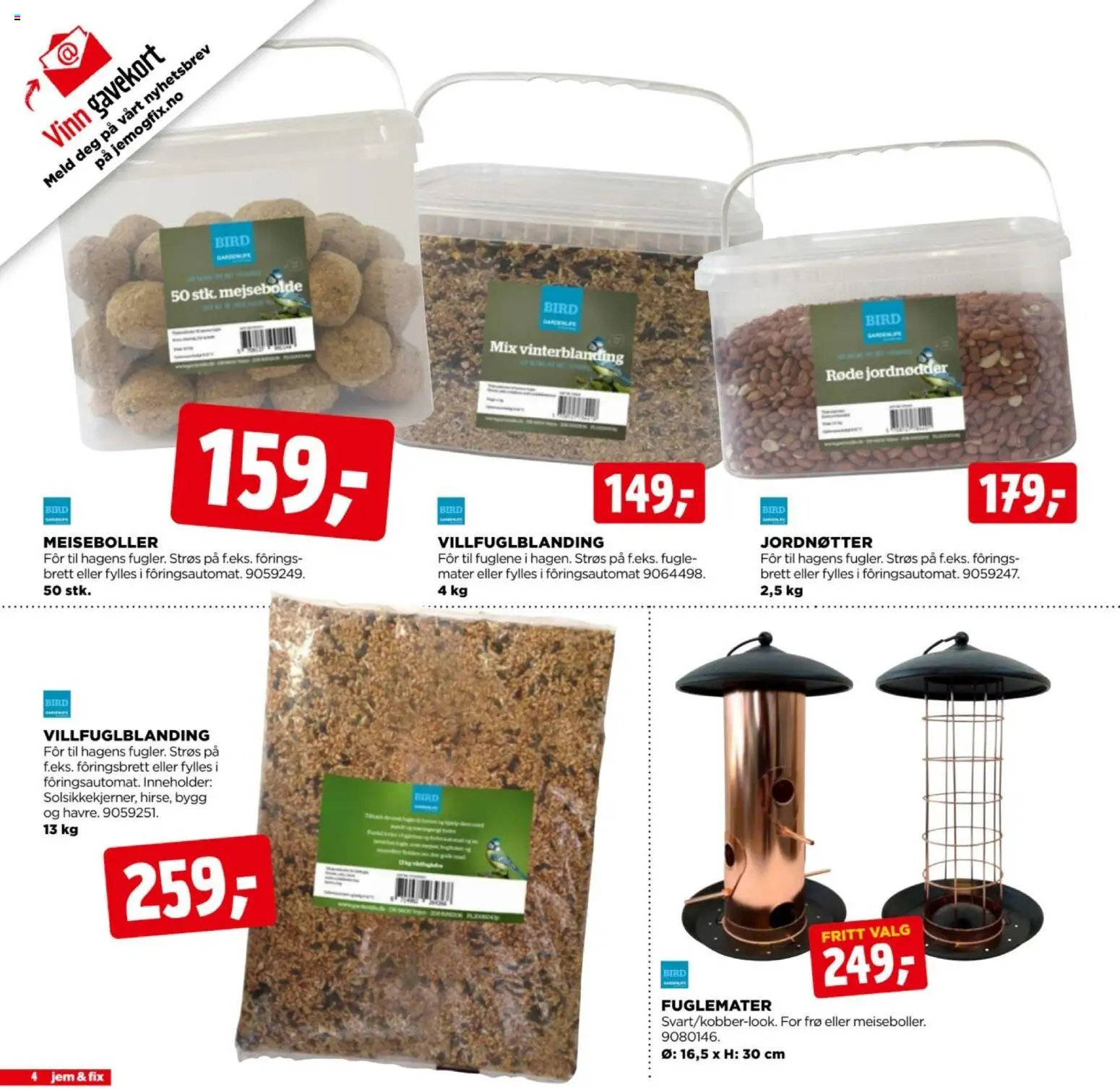 Forhåndsvis Jem & Fix kundeavis fra butikk Jem & Fix gyldig fra 06/09/2026