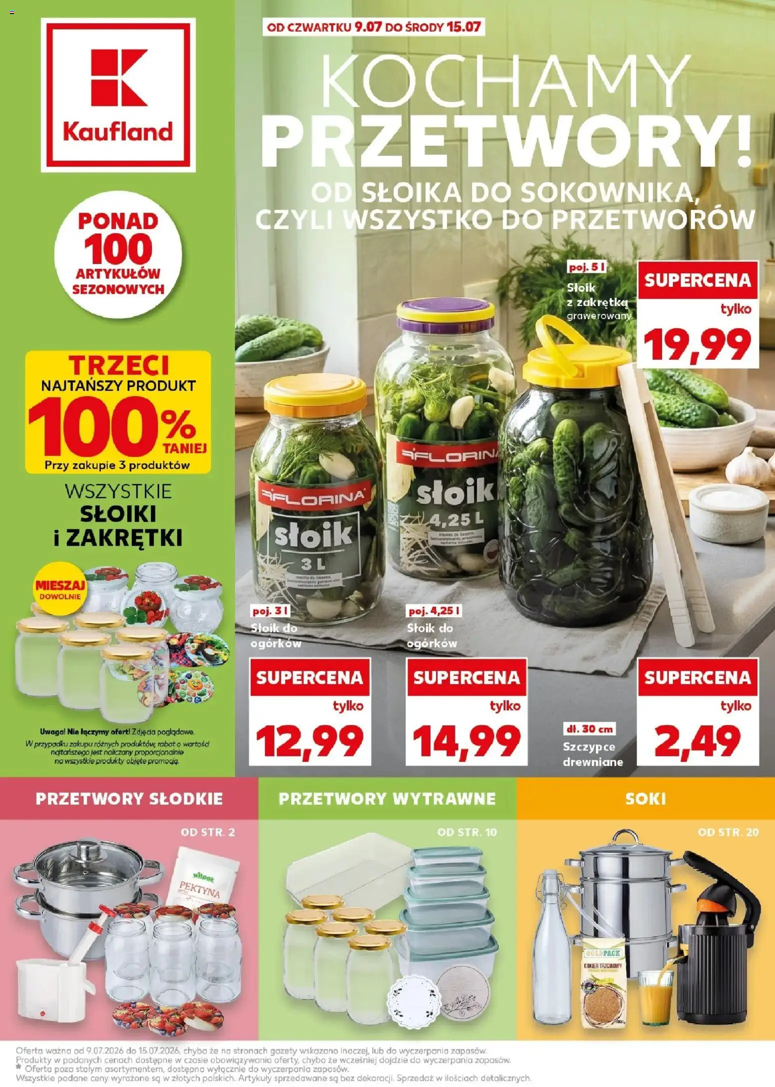 Pogląd gazetki "Kaufland gazetka - Gotowanie" ze sklepu Kaufland ważnej od 09.07.2026