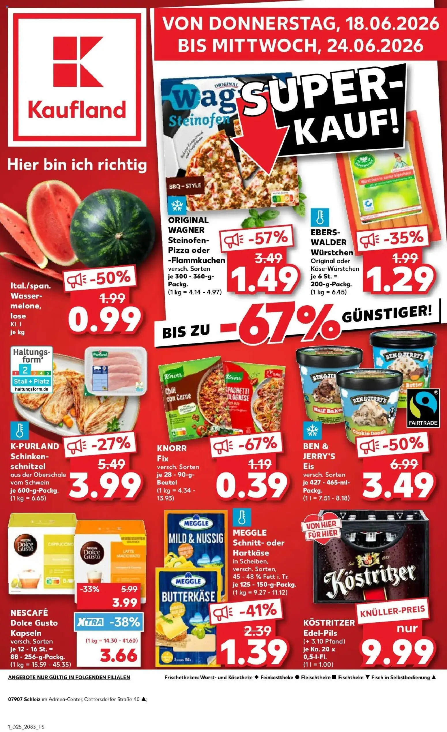 Vorschau von dem Prospekt des Geschäftes Kaufland, gültig ab dem 18.06.2026