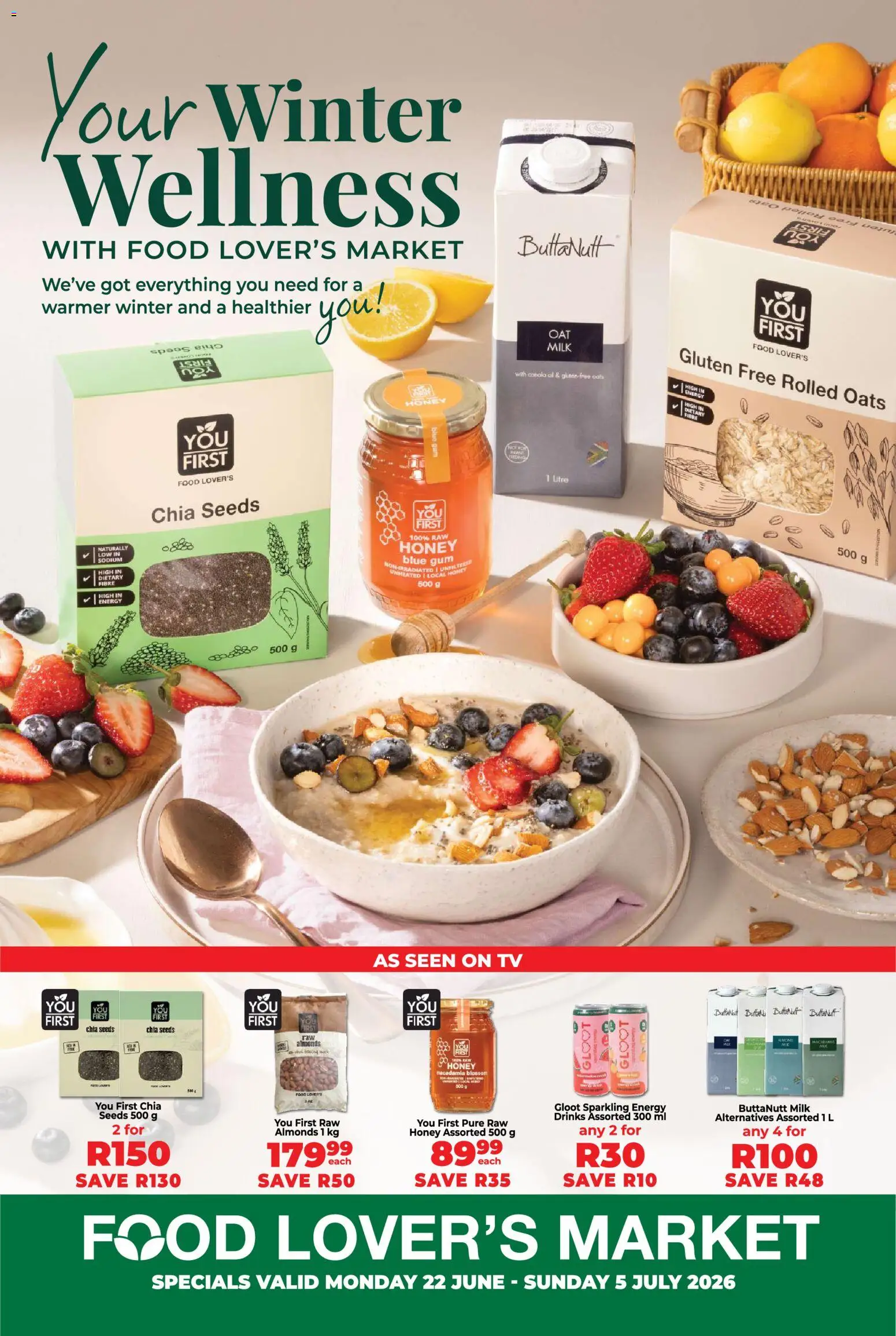 Preview of Food Lover's Market flyer valid from 22/06/2026