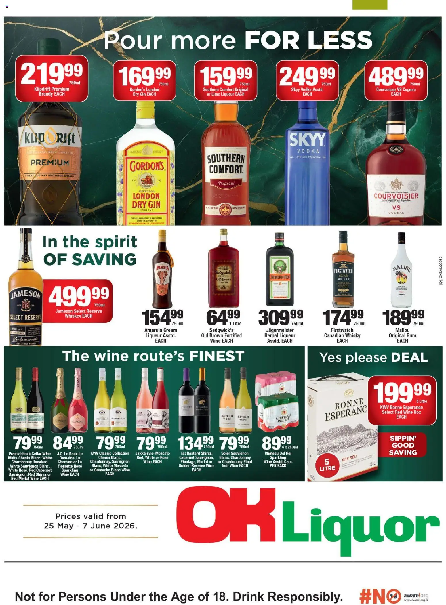 Preview of OK Foods flyer valid from 25/05/2026
