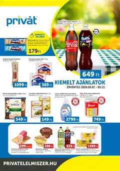 PRIVÁT - PRIVÁT Déli vármegyék megtekintése, amely érvényes 2026.05.07.-től