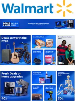 Preview of Walmart Walmart - Catalogue valid 01/10/2026
