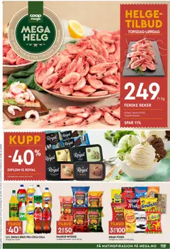Forhåndsvis Coop Mega Mega Helg fra butikk Coop Mega gyldig fra 23/07/2026