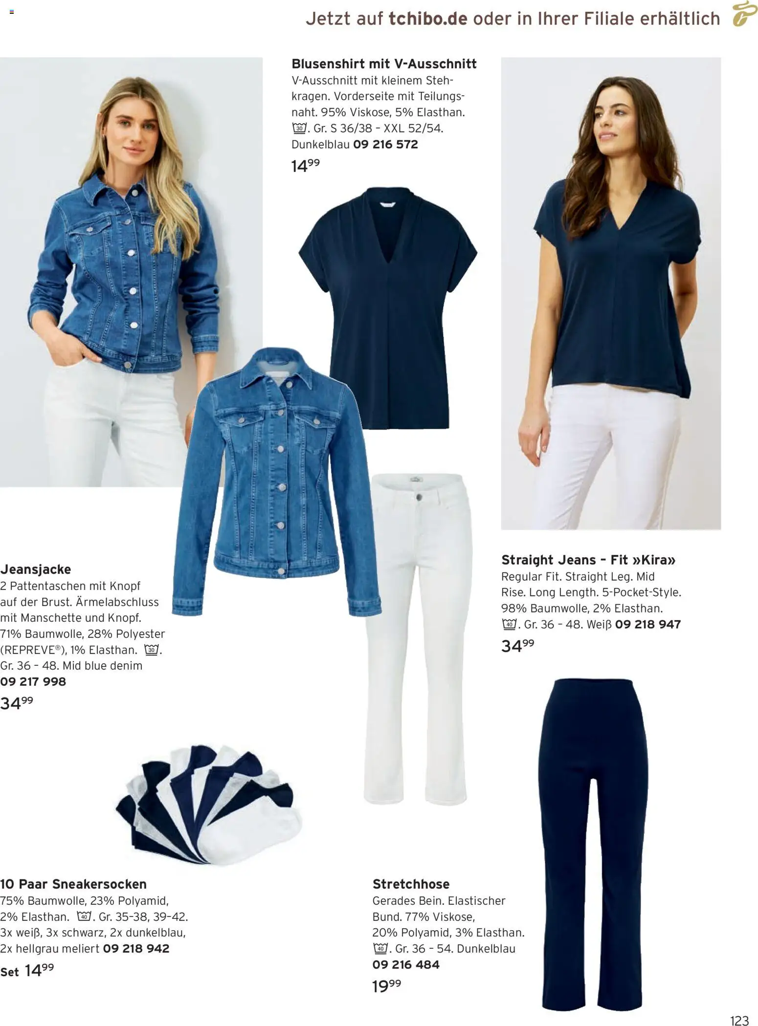 Vorschau von dem Prospekt des Geschäftes Tchibo, gültig ab dem 01.09.2026 - Jeans, Jeansjacke