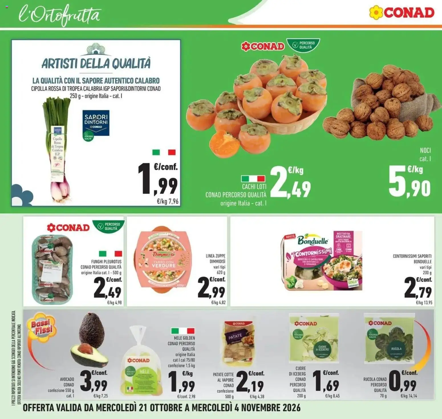 Anteprima dell'opuscolo Conad volantino Rio Saliceto dal negozio Conad valido da 21/10/2026