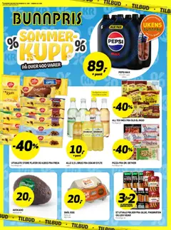 Forhåndsvis Bunnpris kundeavis fra butikk Bunnpris gyldig fra 22/06/2026