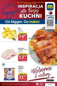Pogląd gazetki "Makro gazetka - Oferta dla Gastronomii" ze sklepu Makro ważnej od 27.10.2026