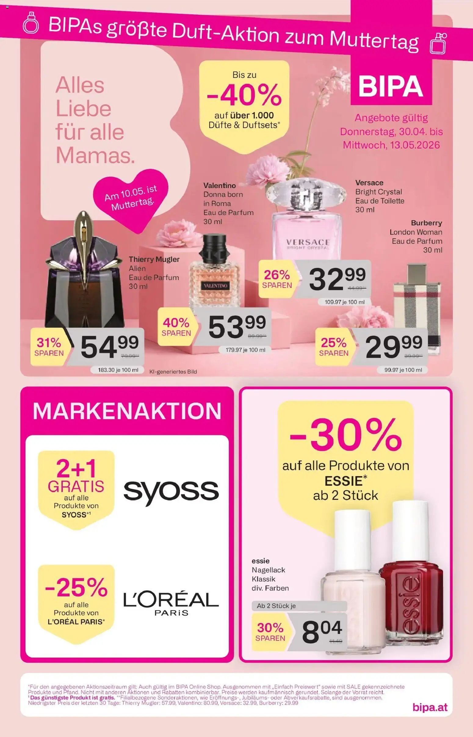 Vorschau der Angebote: Bipa BIPA: Flugblatt - gültig bis 29.04.2026 gültig ab 29.04.2026