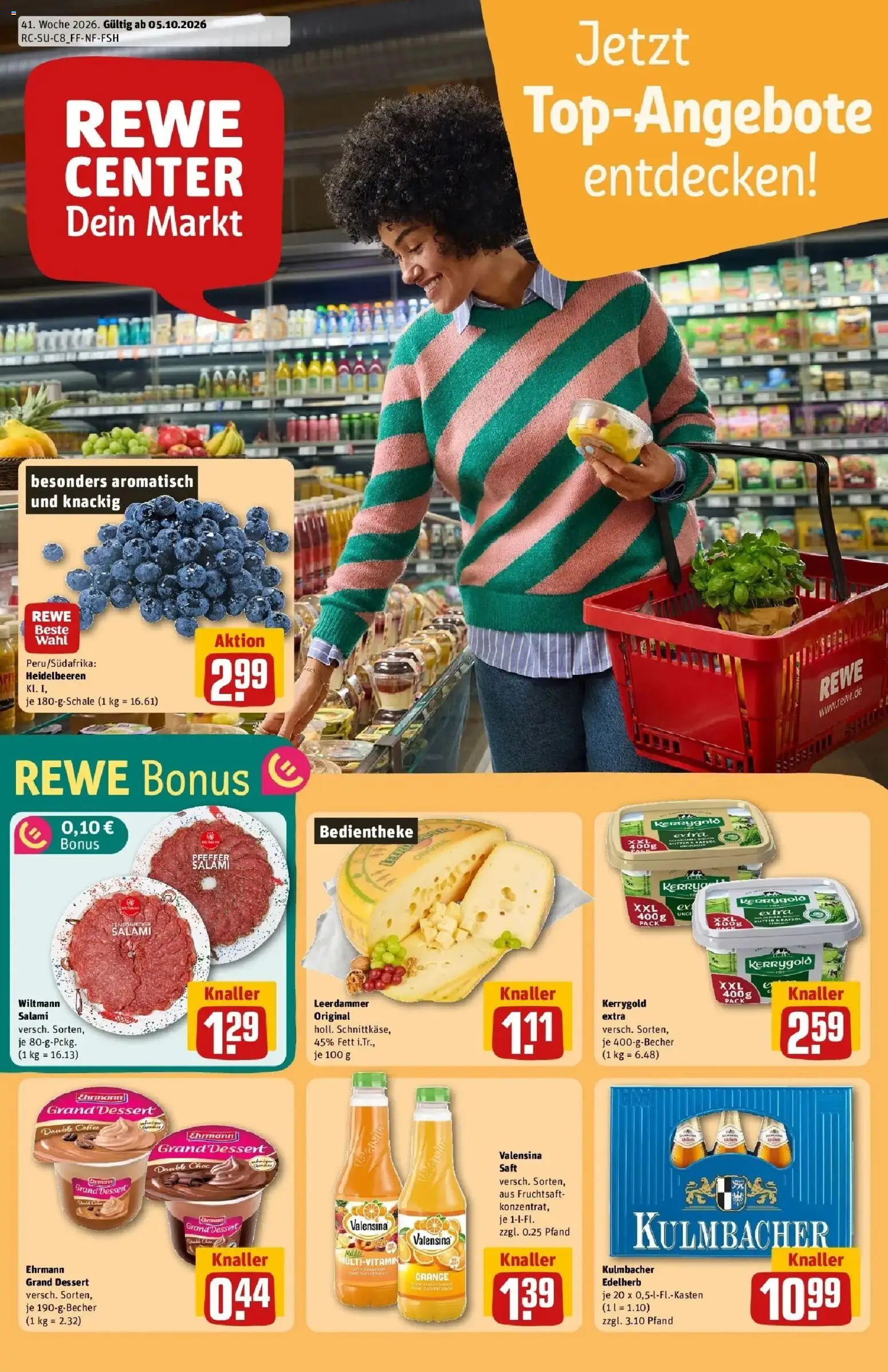 Vorschau von dem Prospekt des Geschäftes Rewe, gültig ab dem 05.10.2026
