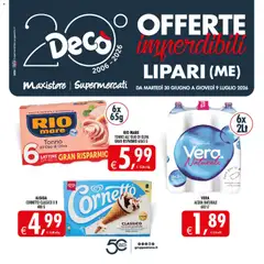 Anteprima dell'opuscolo Decò volantino Maxistore, Supermercati Lipari dal negozio Decò valido da 30/06/2026
