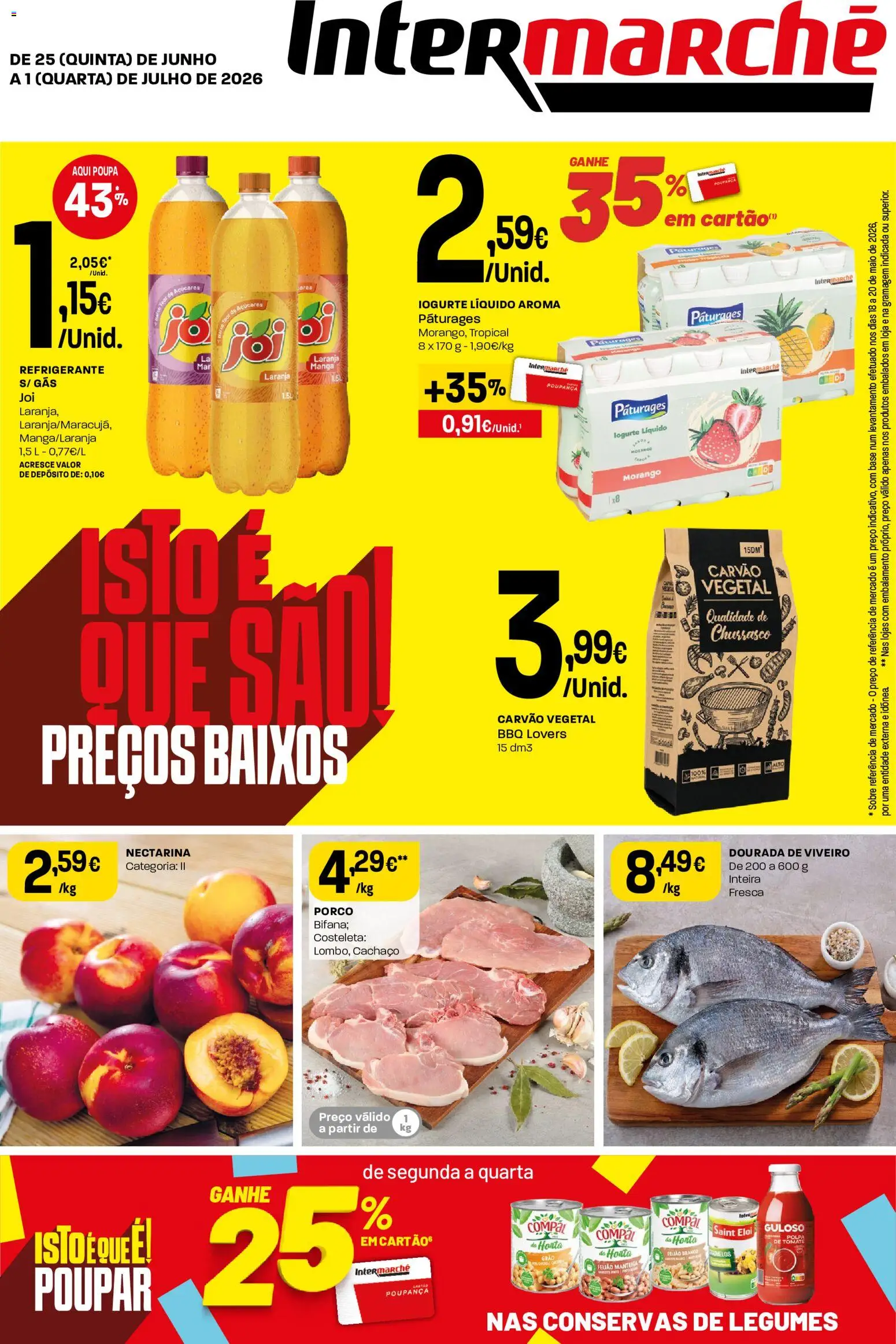 Pré-visualização do folheto da loja Intermarché válida a partir de 25/06/2026