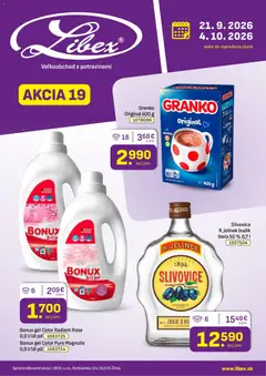 Náhľad Libex letáku platného od 21.09.2026
