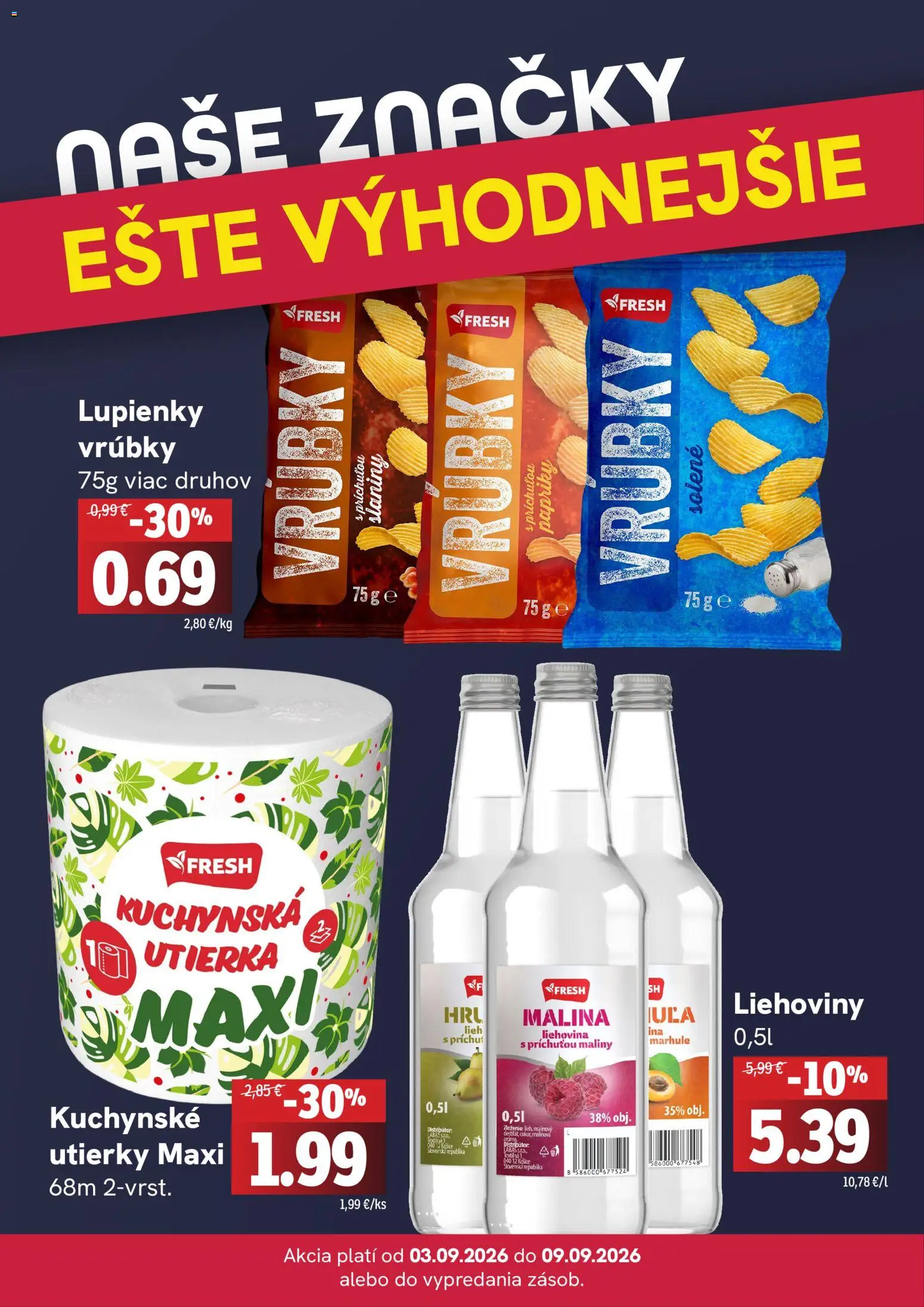 Náhľad Fresh letáku platného od 03.09.2026